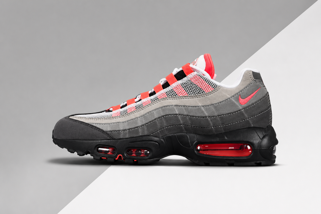 Air Max 95 Grey Red