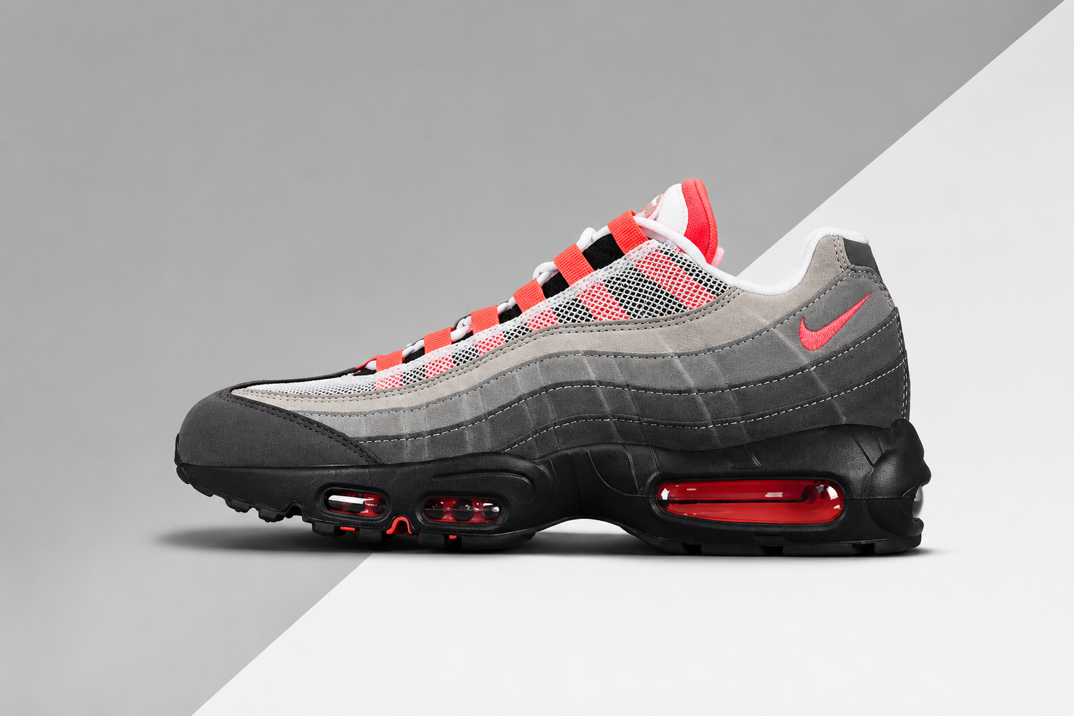 Air Max 95 Grey Red