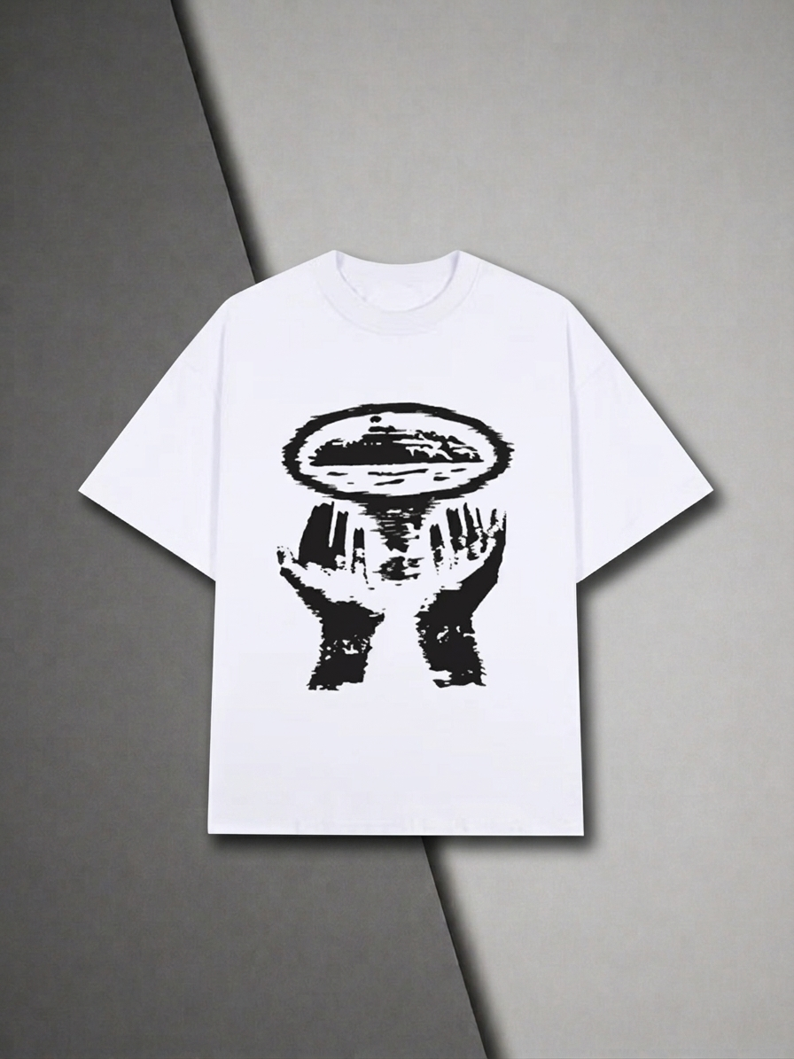 Camiseta Oversized Streetwear Unissex Core Essential