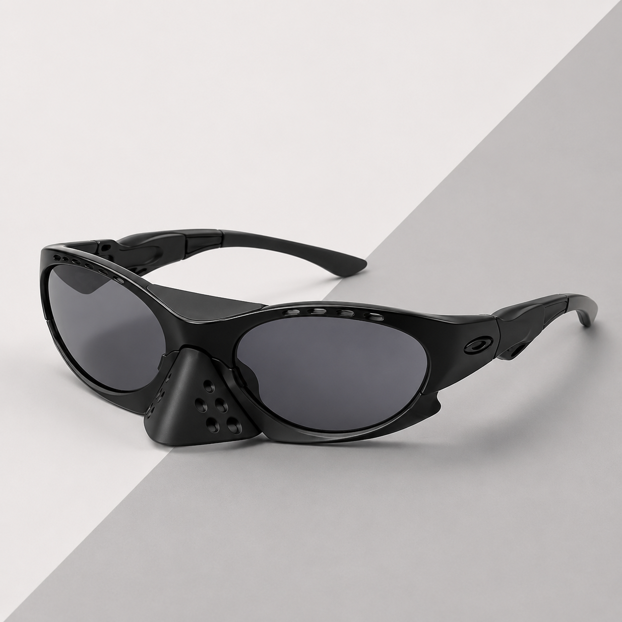 Óculos Shadow Mask Black Premium Streetwear