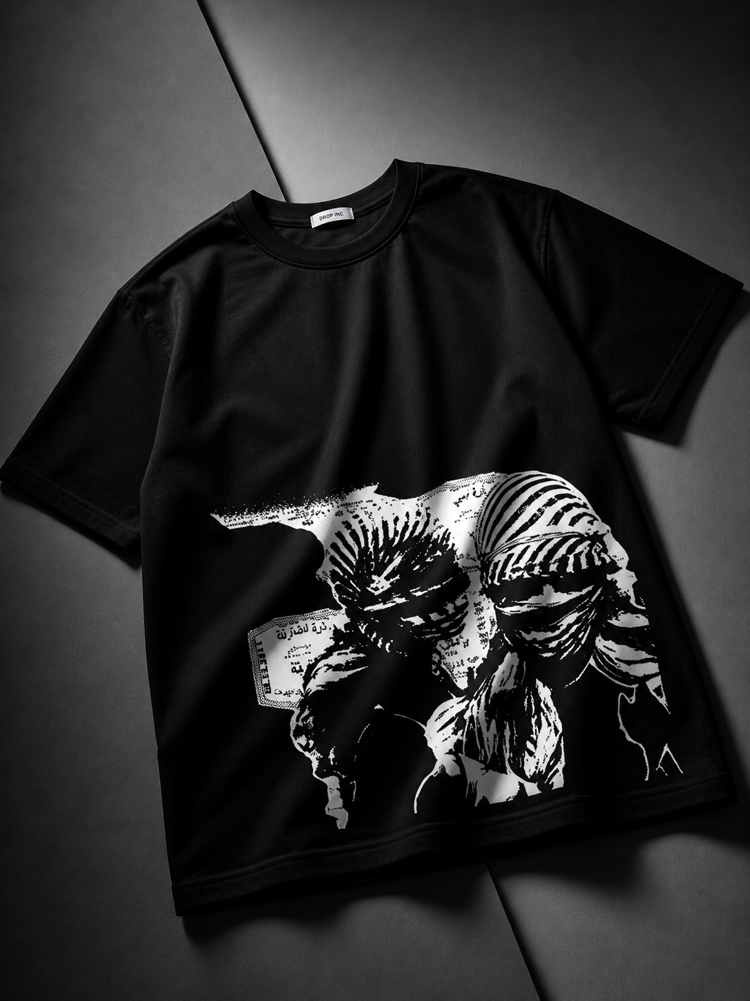 Camiseta Exclusive Arabic Script - Streetwear Original Síria
