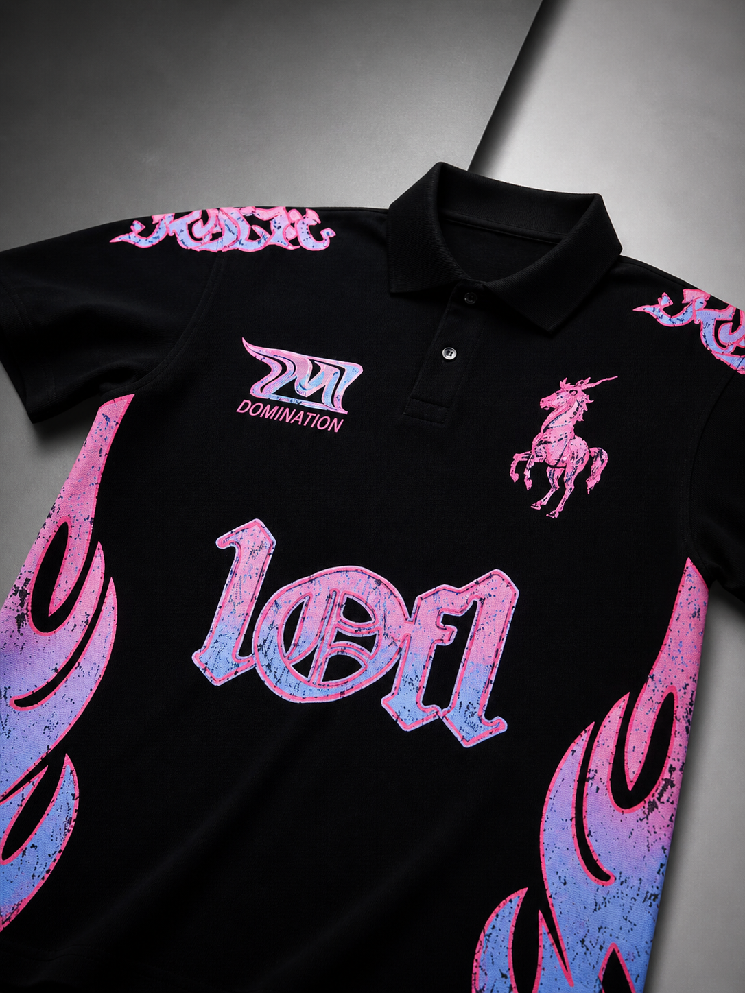 Camisa Polo LOF1 Streetwear - Corte Boxy Unissex Premium