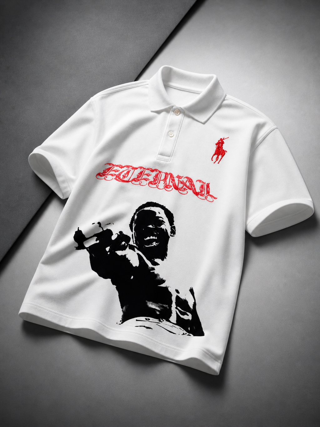 Camisa Polo Piquet Eternal Cidade de Deus Streetwear Premium Oversized Masculina Estampa Exclusiva Urbana