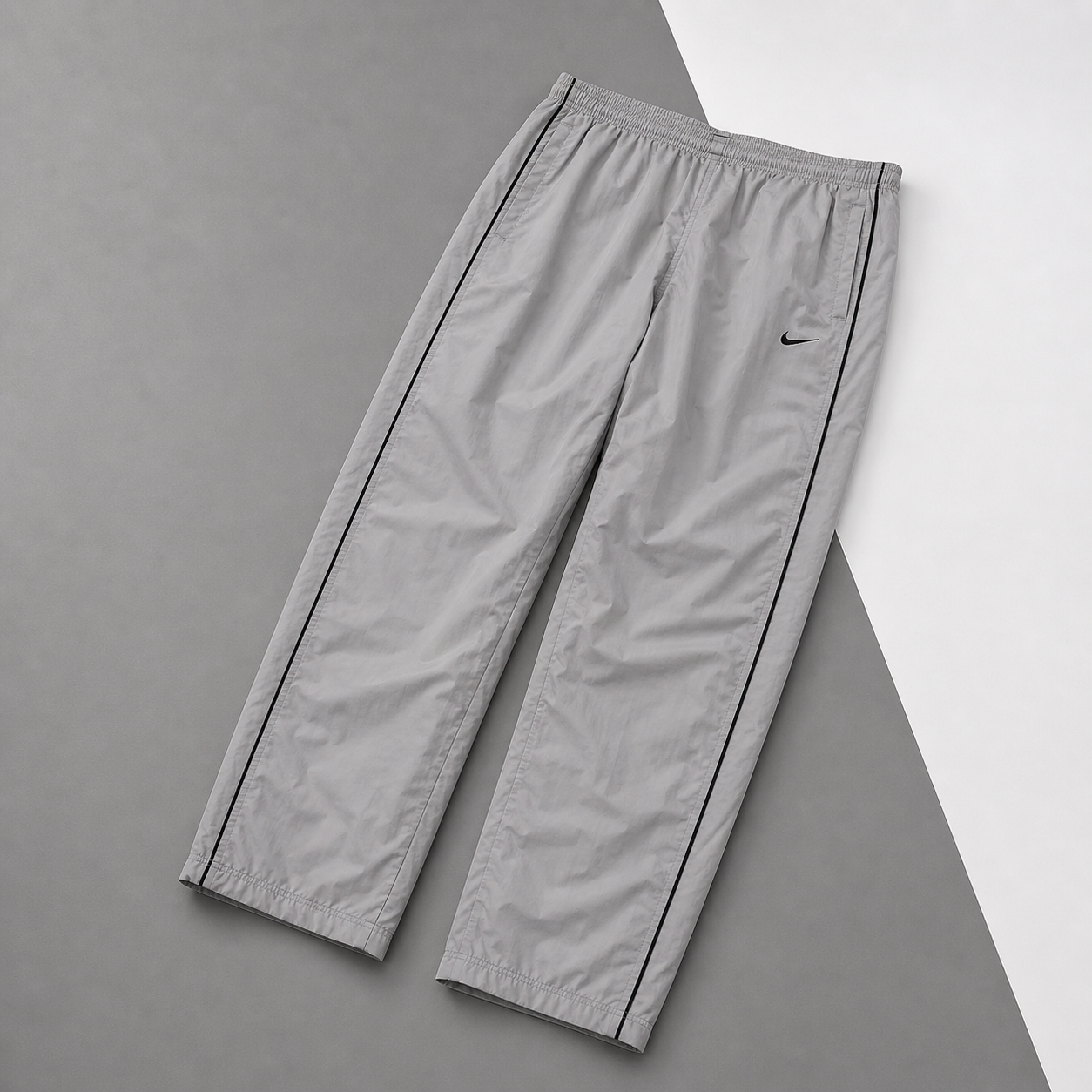 Calça Nike Streetwear Cinza Premium