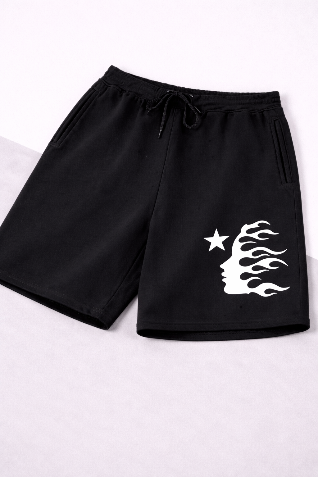 Bermuda Streetwear Flame Face Premium