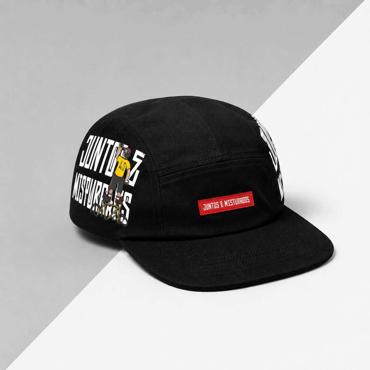 Boné Five Juntos e Misturados Streetwear Premium