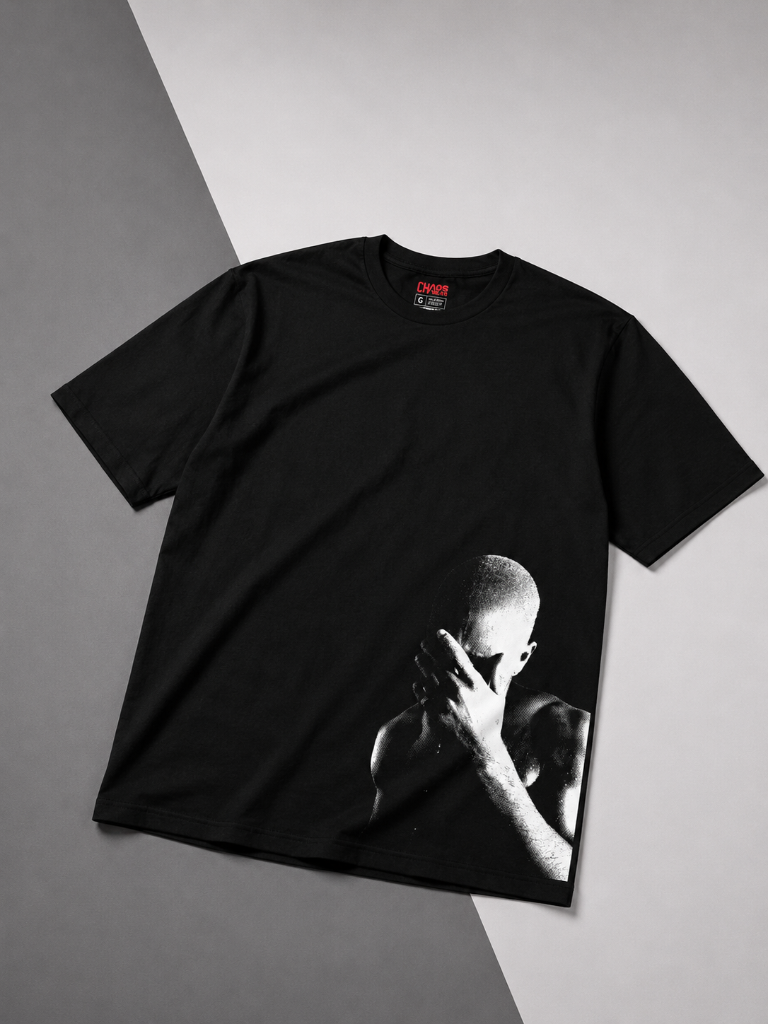 Camiseta Premium Streetwear Shadow Graphic