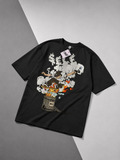 Camiseta Premium Streetwear Skate Smoke Graphic
