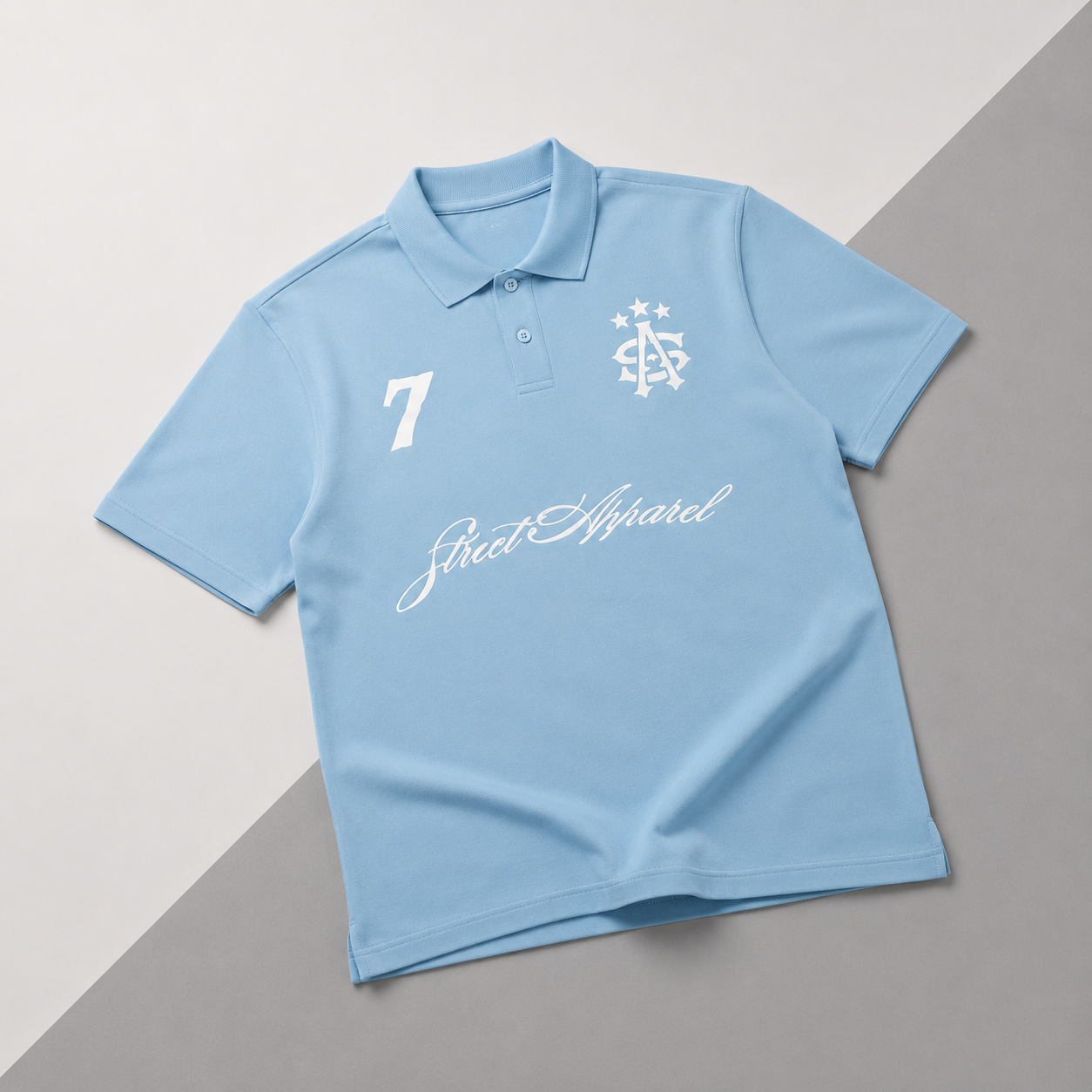Polo Street Apparel Sky Blue Premium Streetwear