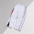 Nike Track Pants White Crimson Vintage