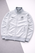 Nike France Track Jacket White Prestige Vintage