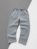 Calça Moletom Oversized Cinza Premium