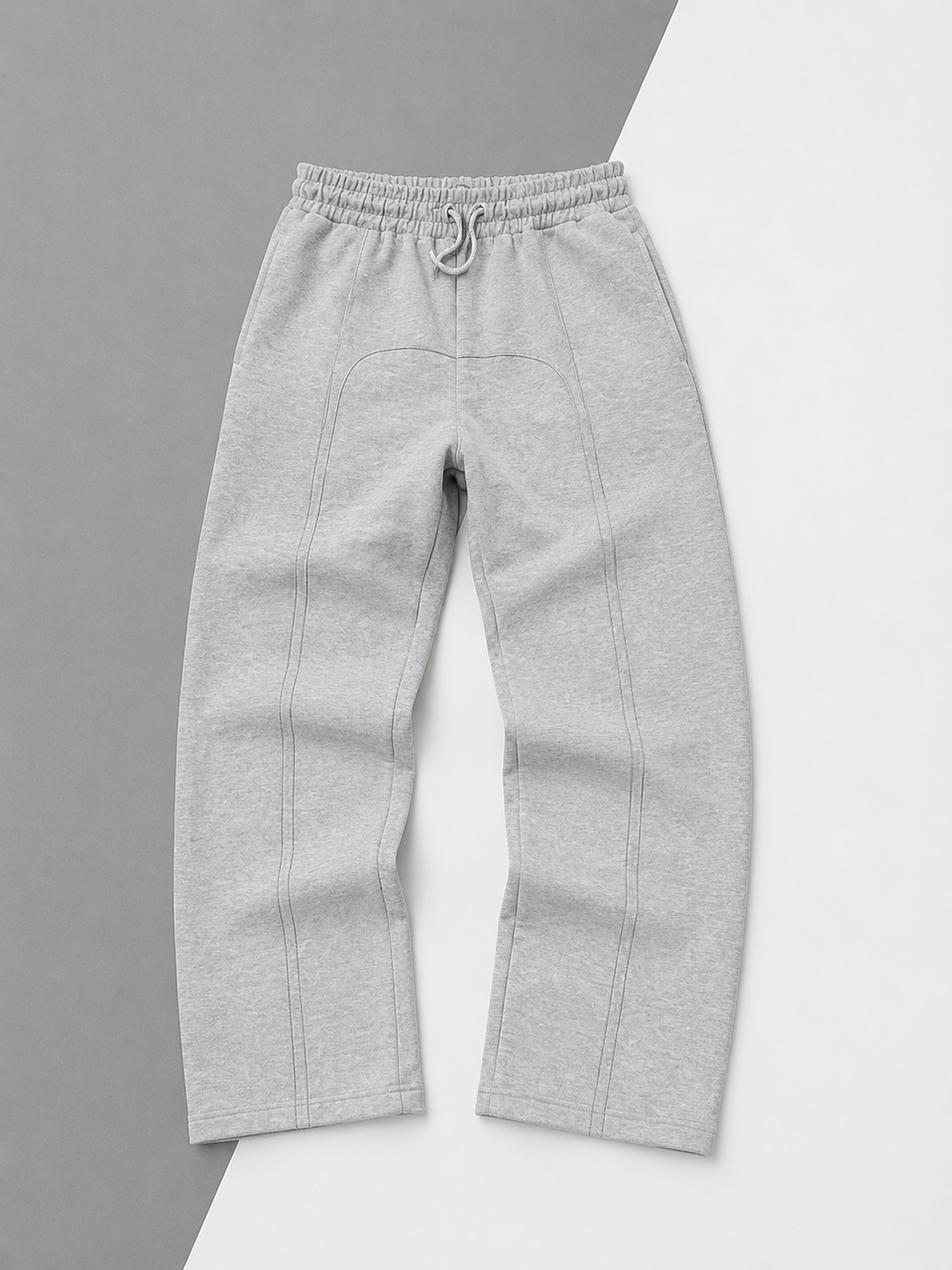Calça Moletom Premium Cinza Mescla