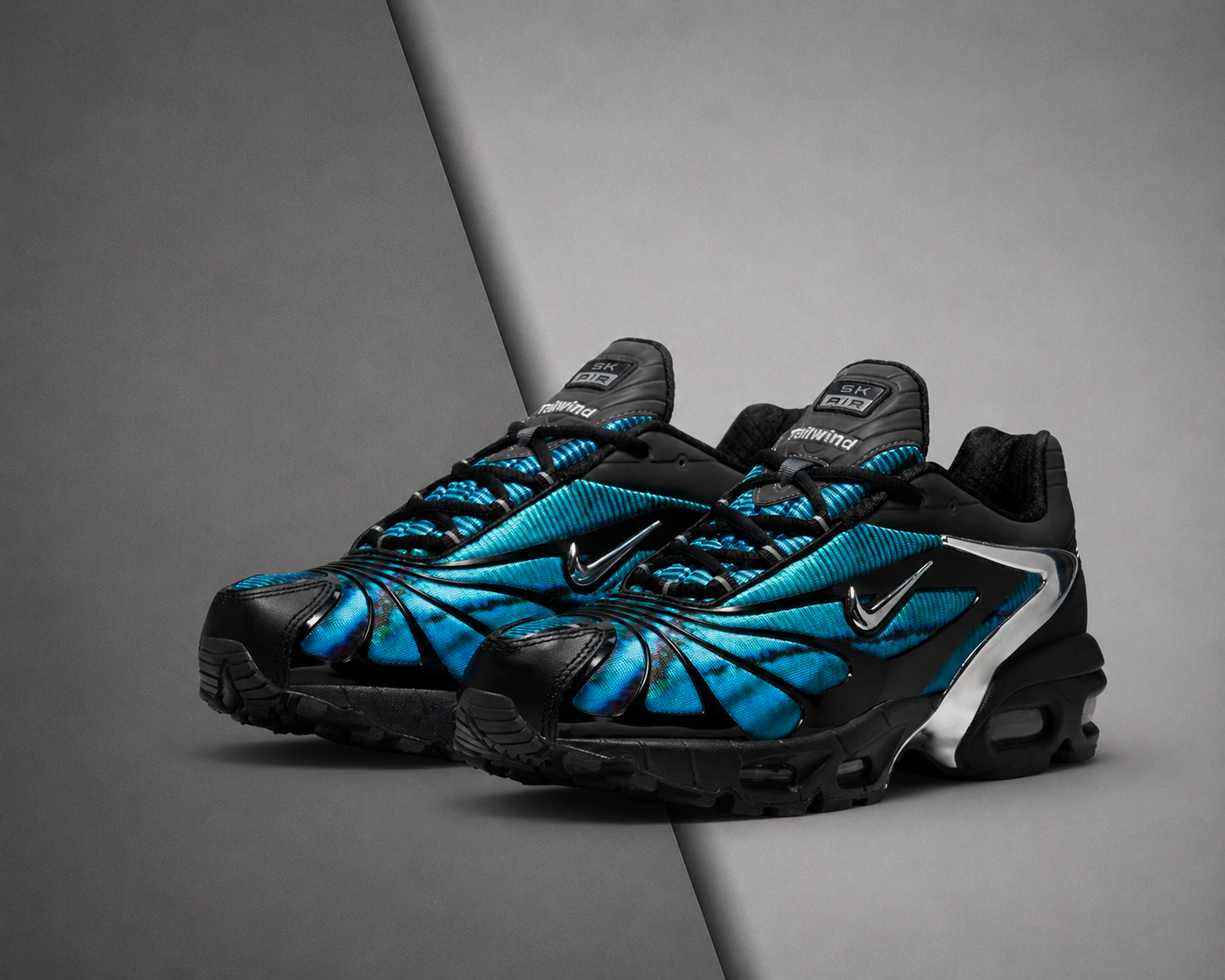 Skepta x Nike Air Max Tailwind V "Chrome Blue"