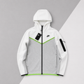 NIKE TECH FLEECE WHITE LIME EDITION