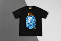 BAPE ABC Camo Baby Milo Tee Black/Blue (SS25)