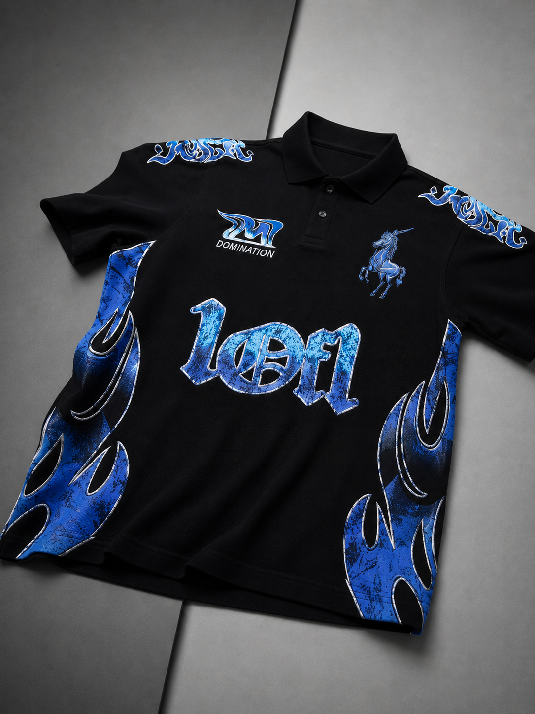 Camisa Polo LOF1 Streetwear - Corte Boxy Unissex Premium