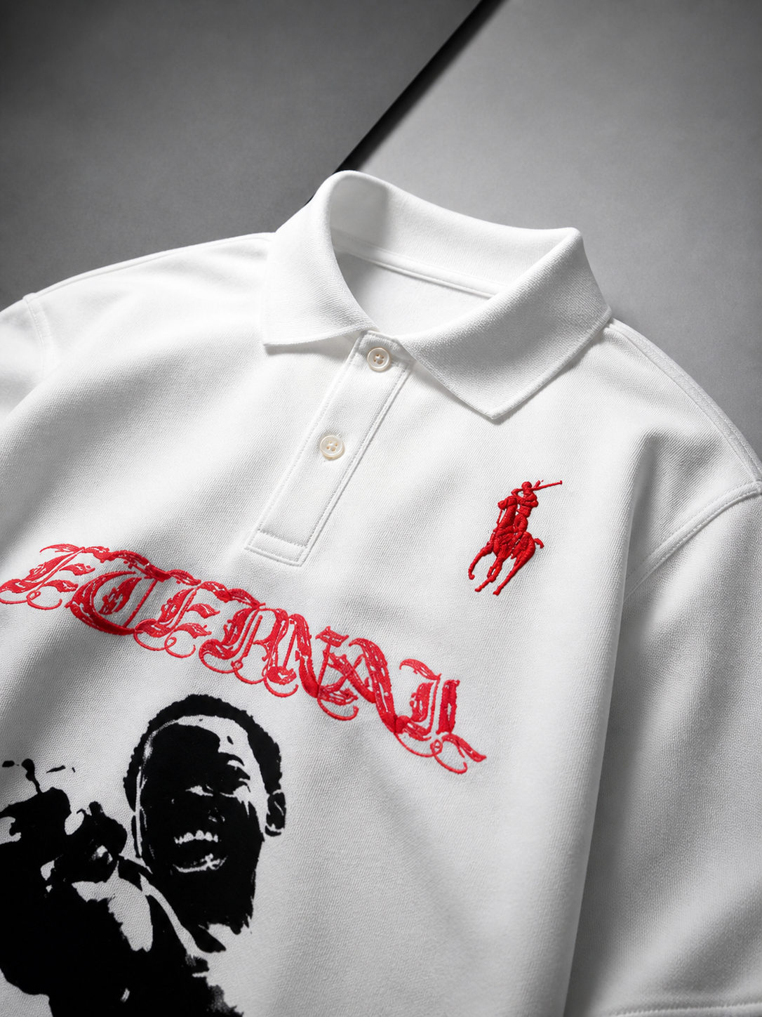 Camisa Polo Piquet Eternal Cidade de Deus Streetwear Premium Oversized Masculina Estampa Exclusiva Urbana