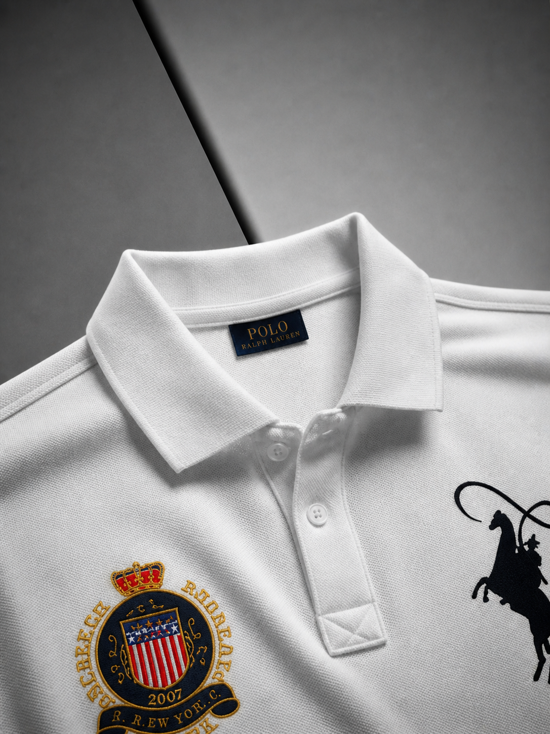 Camiseta Polo Estampada Mc Kevin Streetwear Graphic Tees