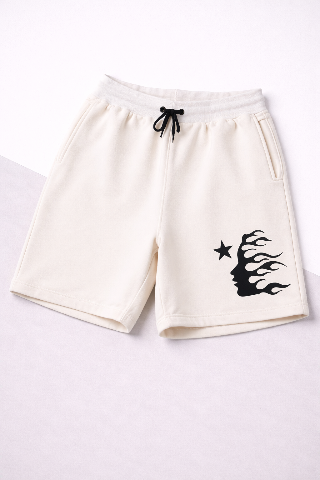 Bermuda Streetwear Flame Face Premium