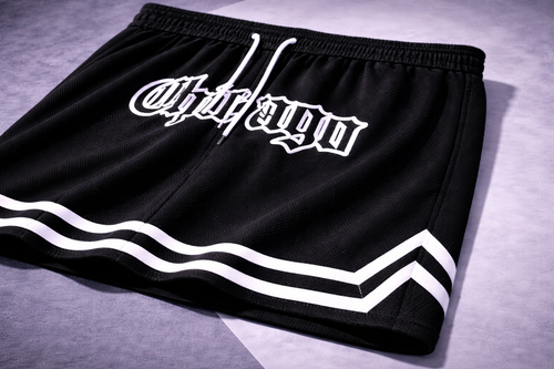 Bermuda Chicago Streetwear Preta Premium