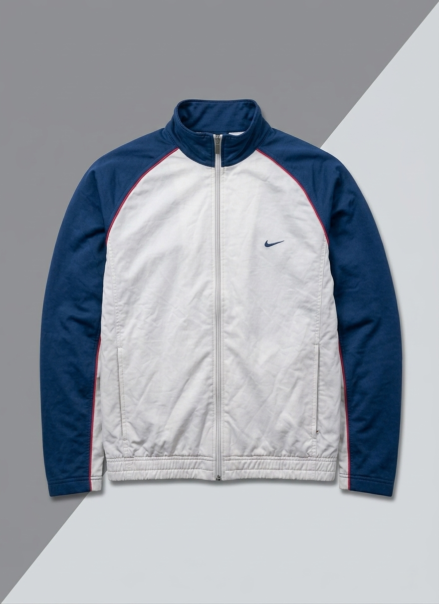 Jaqueta Nike SB Corta Vento Vermelha Azul e Branca