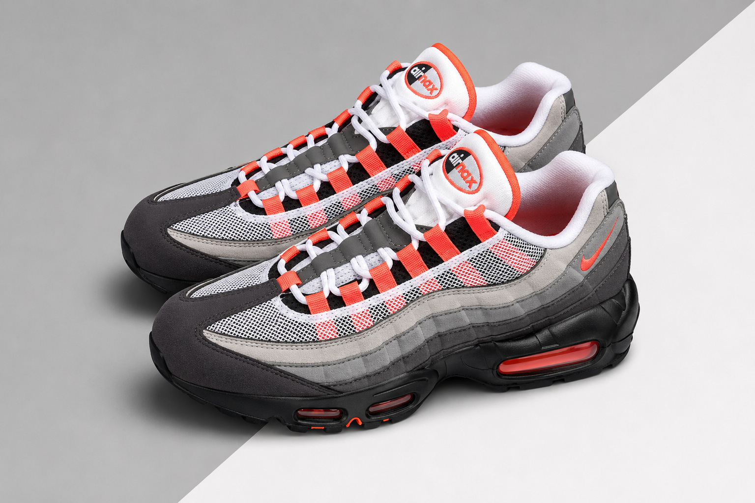 Air Max 95 Grey Red